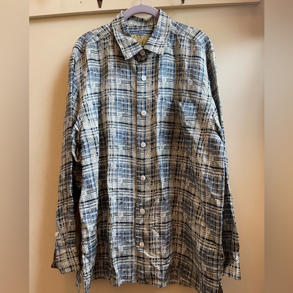 Pusser’s West Indies Silk Linen Shirt